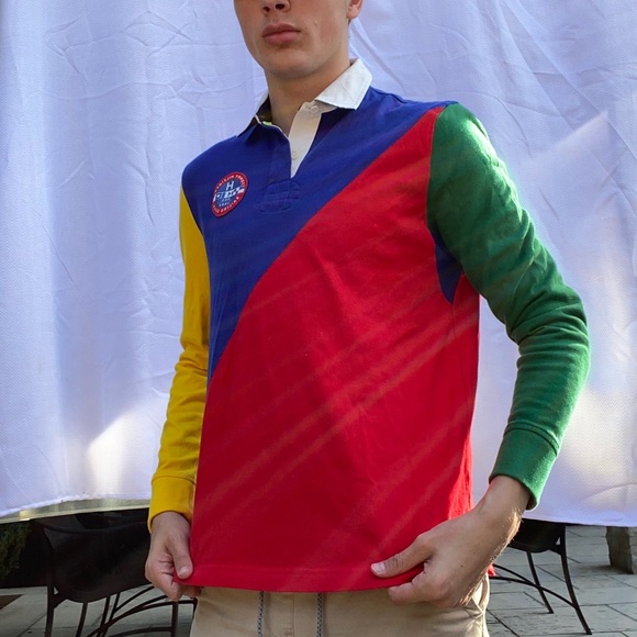 Tommy Hilfiger colour block yacht polo - Picture 2 of 3